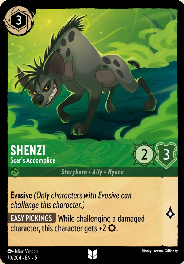 Disney Lorcana TCG: Shenzi, Scar's Accomplice