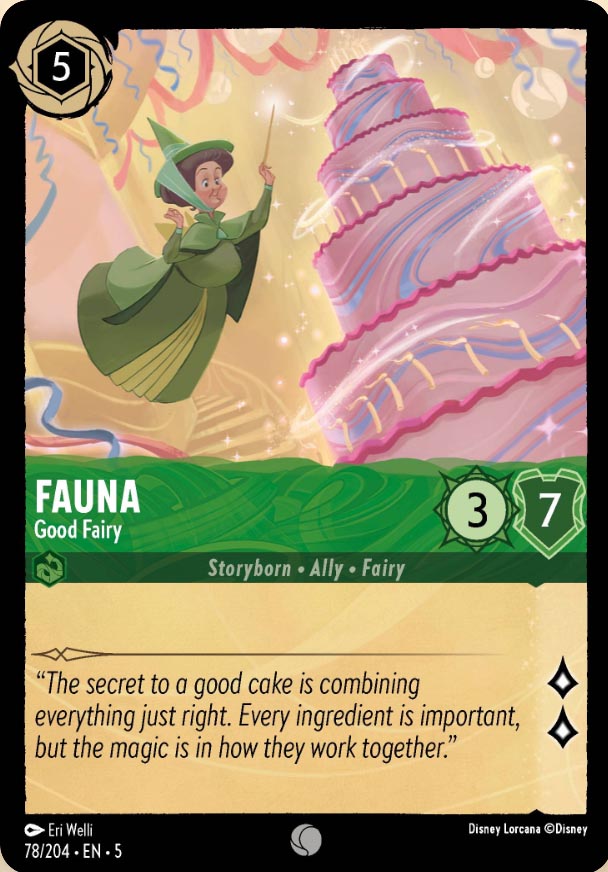 Disney Lorcana TCG: Fauna, Good Fairy