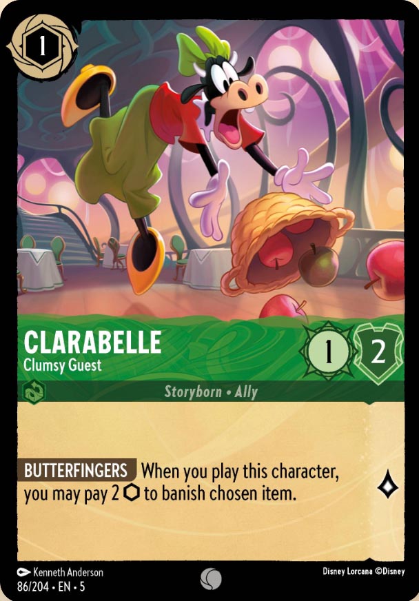 Disney Lorcana TCG: Calarabelle, Clumsy Guest