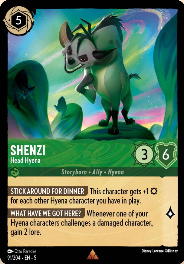 Disney Lorcana TCG: Shenzi, Head Hyena