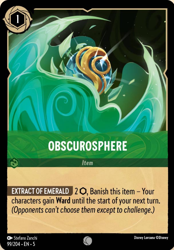 Disney Lorcana TCG: Obscurosphere