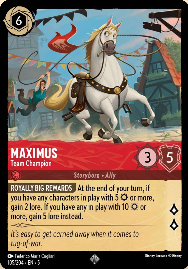 Disney Lorcana TCG: Maximus, Team Champion