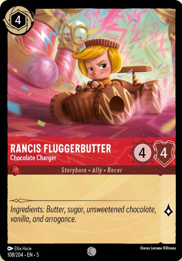 Disney Lorcana TCG: Rancis Fluggerbutter, Chocolate Charger