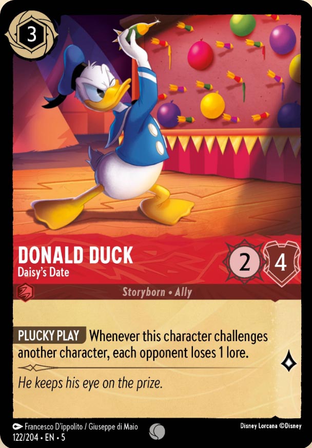 Disney Lorcana TCG: Donald Duck, Daisy's Date