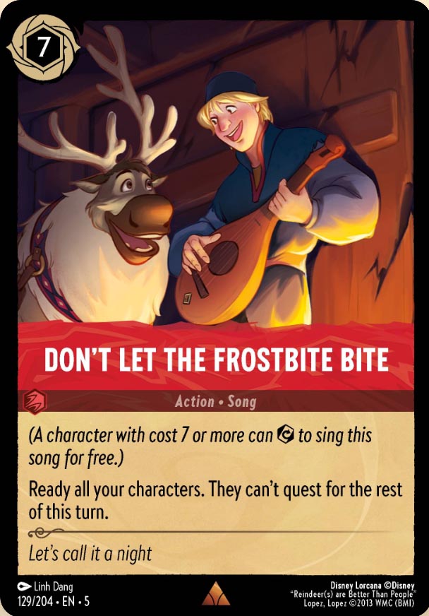 Disney Lorcana TCG: Don't Let the Frostbite Bite