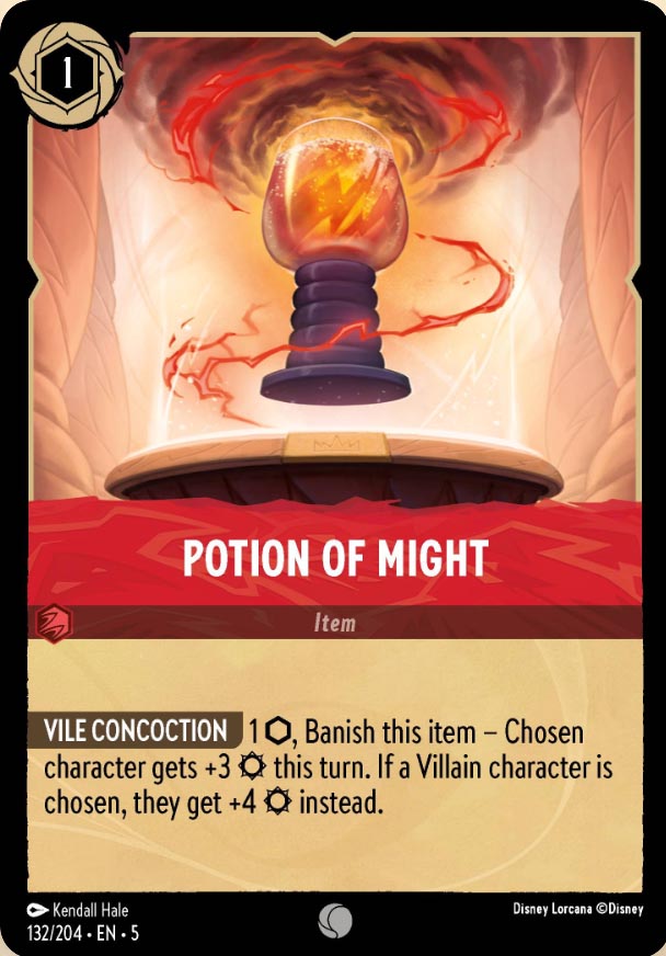 Disney Lorcana TCG: Potion of Might