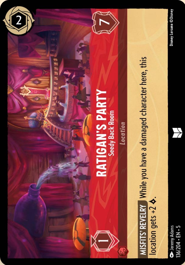 Disney Lorcana TCG: Ratigan's Party, Seedy Back Room