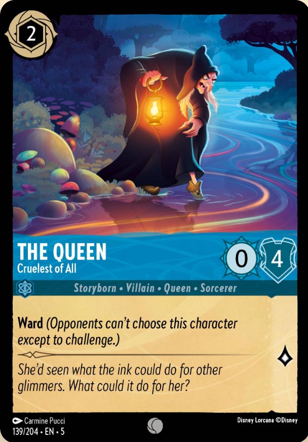 Disney Lorcana TCG: The Queen, Cruelest of All