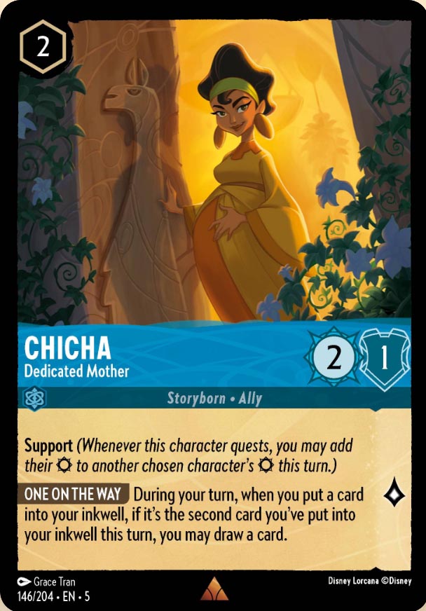 Disney Lorcana TCG: Chicha, Dedicated Mother