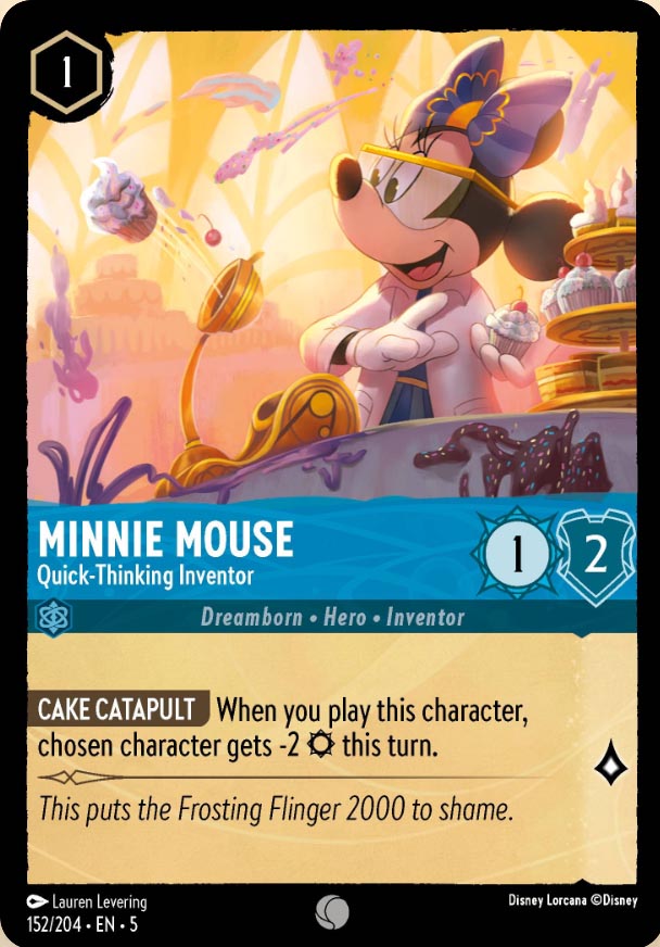 Disney Lorcana TCG: Minnie Mouse, Quick-Thinking Inventor