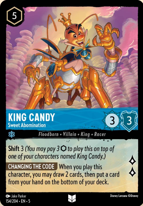 Disney Lorcana TCG: King Candy, Sweet Abomination