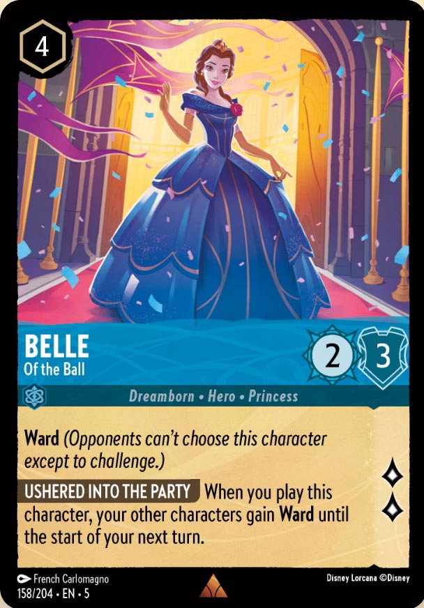 Disney Lorcana TCG: Belle, Of the Ball