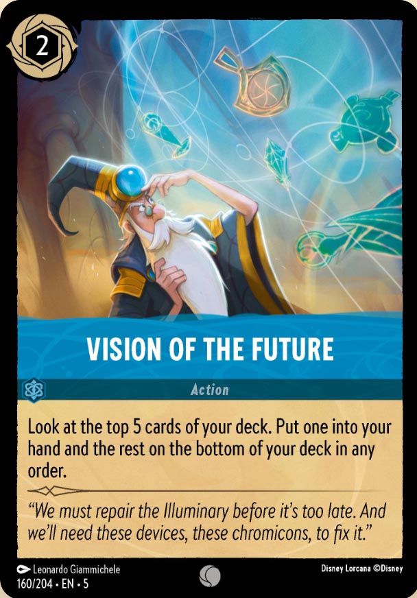 Disney Lorcana TCG: Vision of the Future