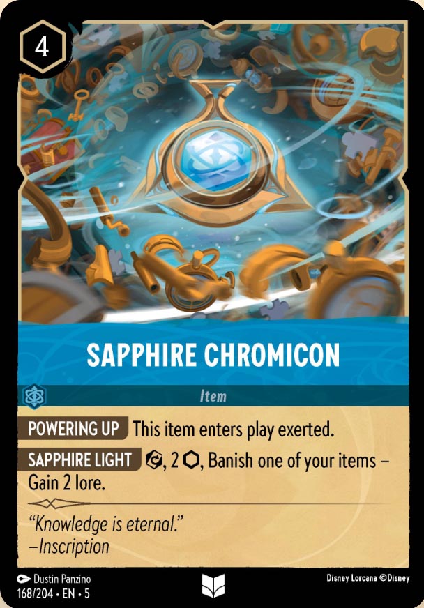 Disney Lorcana TCG: Sapphire Chromicon