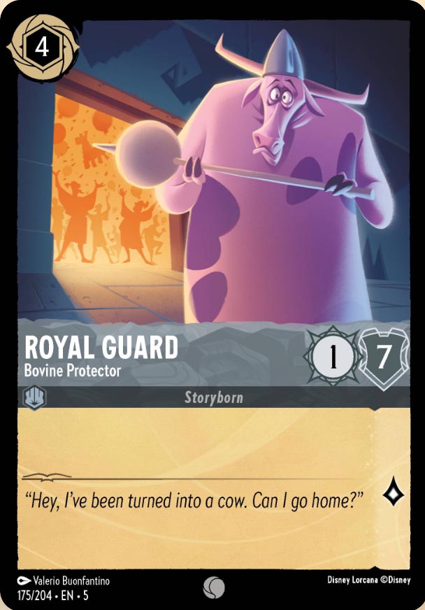 Disney Lorcana TCG: Royal Guard, Bovine Protector