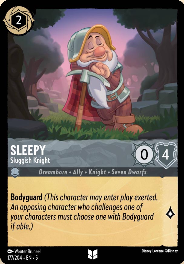 Disney Lorcana TCG: Sleepy, Sluggish Knight