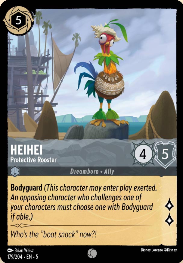 Disney Lorcana TCG: HeiHei, Protective Rooster