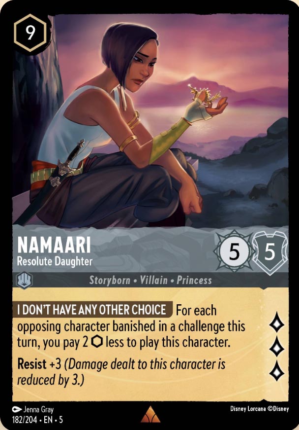 Disney Lorcana TCG: Namaari, Resolute Daughter