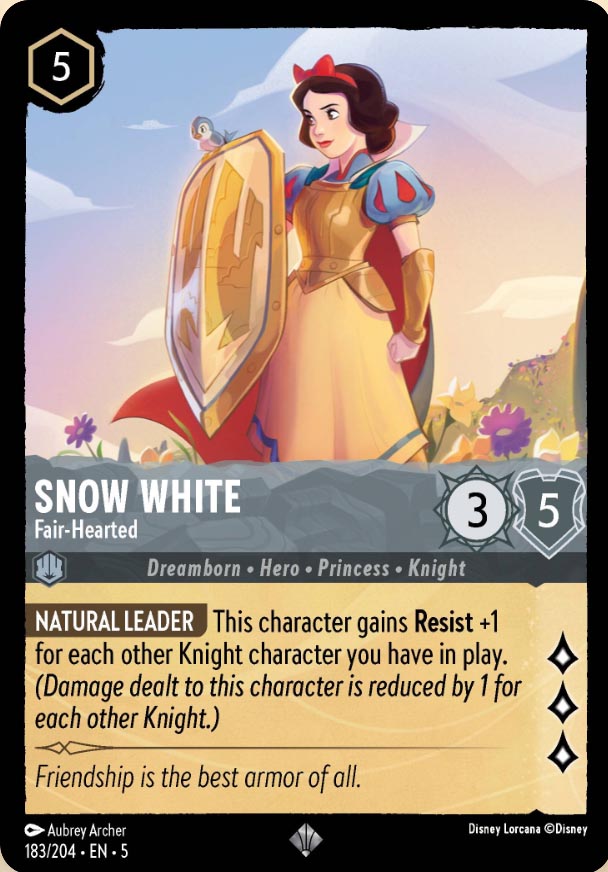 Disney Lorcana TCG: Snow White, Fair-Hearted