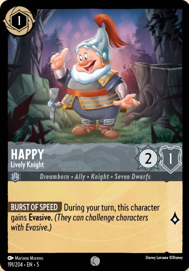 Disney Lorcana TCG: Happy, Lively Knight