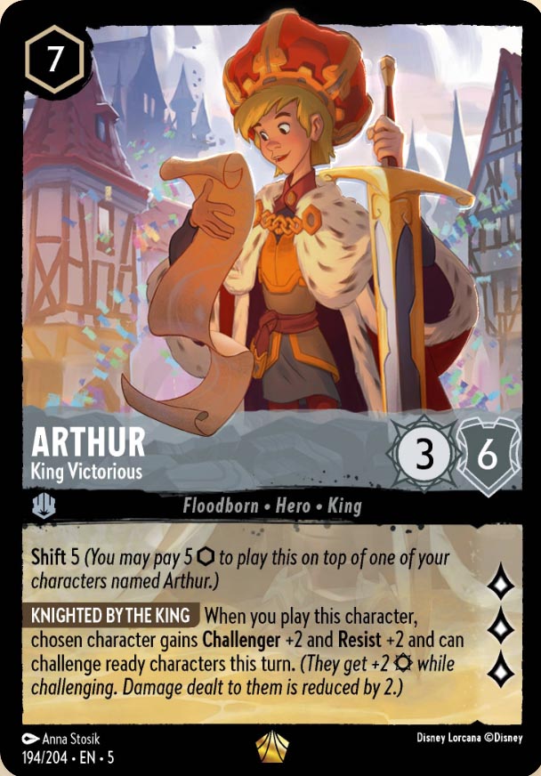 Disney Lorcana TCG: Arthur, King Victorious