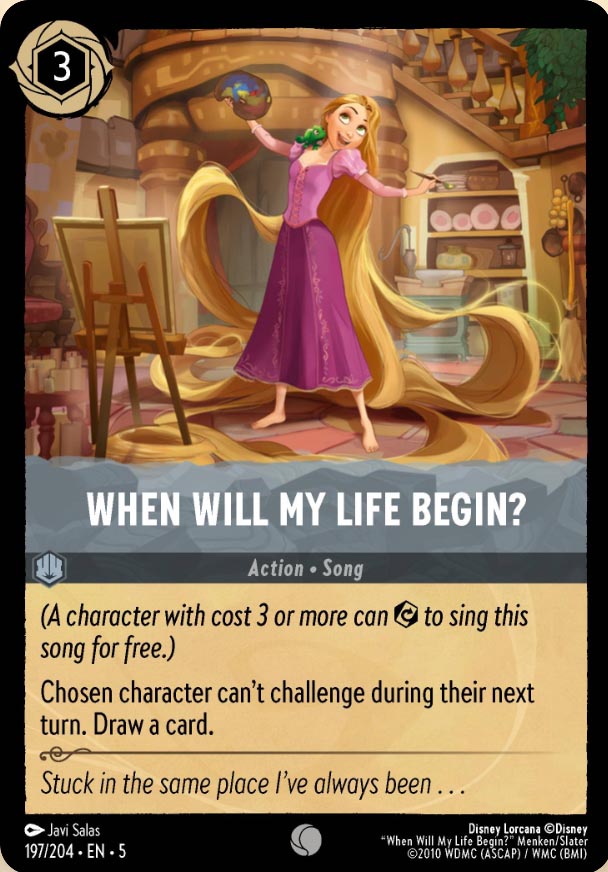 Disney Lorcana TCG: When Will My Life Begin?