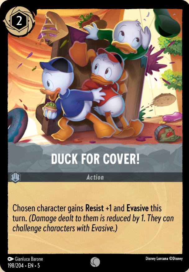 Disney Lorcana TCG: Duck For Cover!