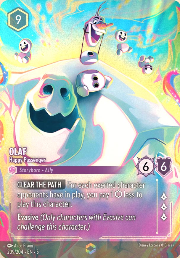 Disney Lorcana TCG: Olaf, Happy Passenger