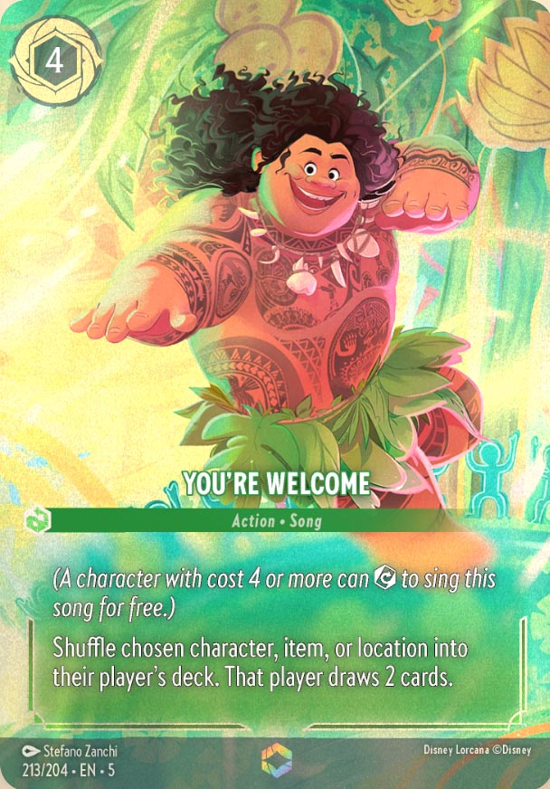 Disney Lorcana TCG: You're Welcome