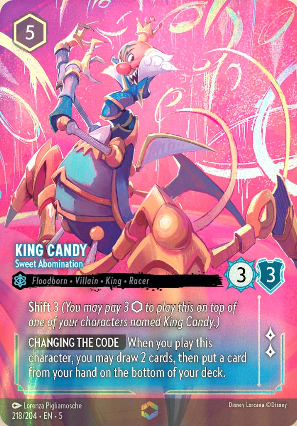 Disney Lorcana TCG: King Candy, Sweet Abomination