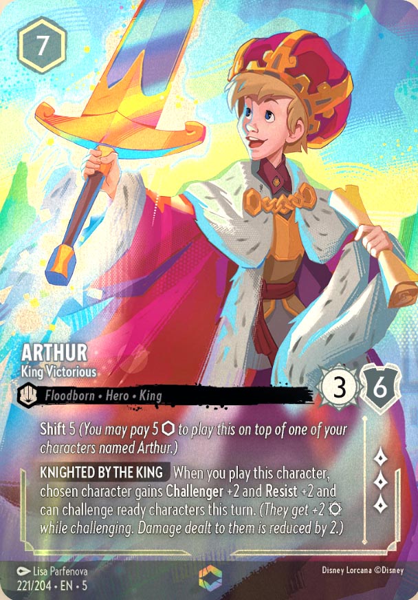 Disney Lorcana TCG: Arthur, King Victorious