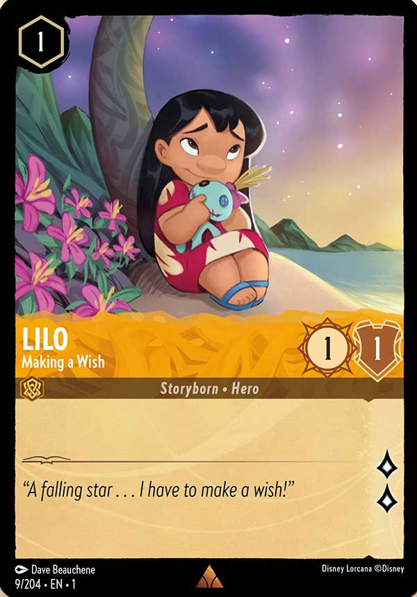 Disney Lorcana TCG: Lilo, Making a Wish