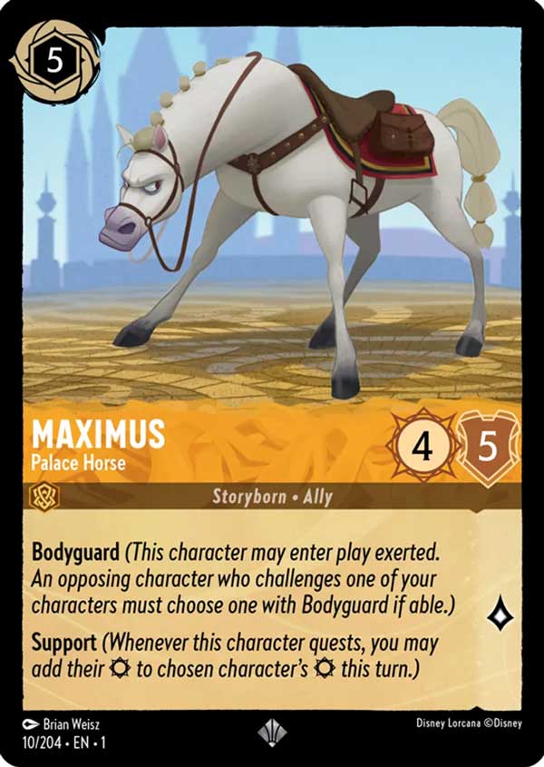 Disney Lorcana TCG: Maximus, Palace Horse