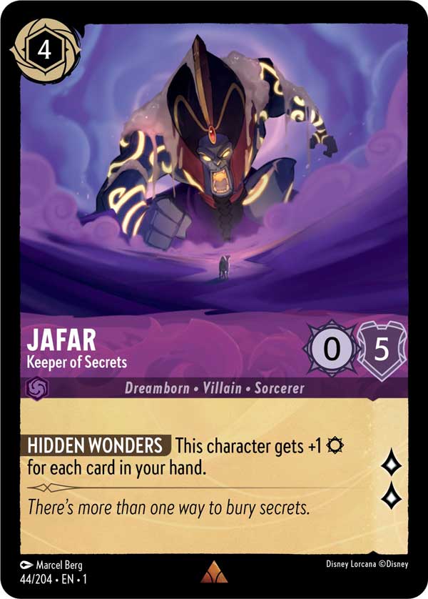 Disney Lorcana TCG: Jafar, Keeper of Secrets