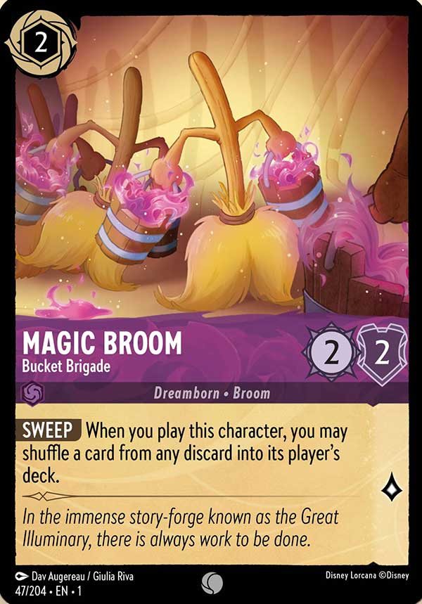 Disney Lorcana TCG: Magic Broom