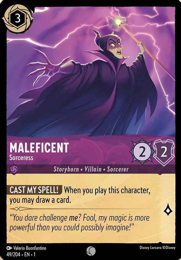 Disney Lorcana TCG: Maleficent, Sorceress