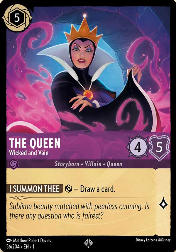 Disney Lorcana TCG: The Queen, Wicked and Vain