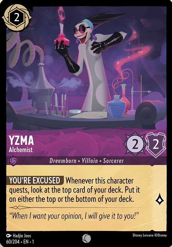 Disney Lorcana TCG: Yzma, Alchemist
