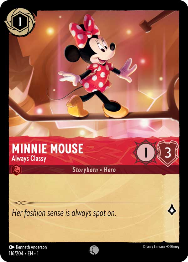 Disney Lorcana TCG: Minnie Mouse, Always Classy