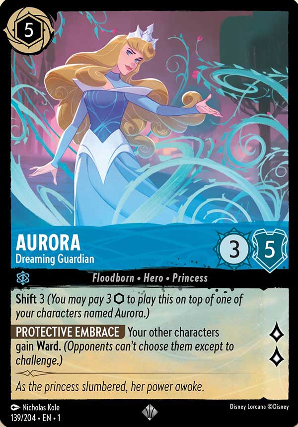 Disney Lorcana TCG: Aurora, Dreaming Guardian