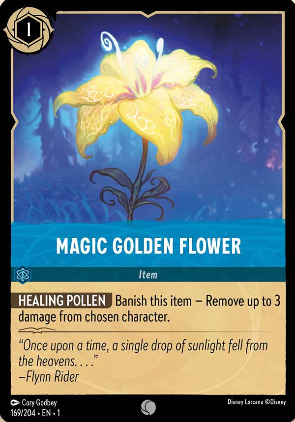 Disney Lorcana TCG: Magic Golden Flower