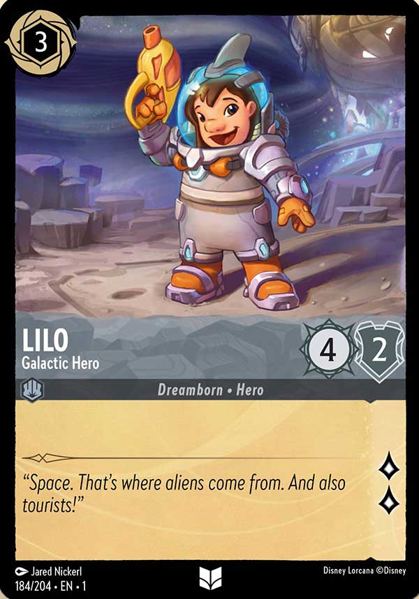 Disney Lorcana TCG: Lilo, Galactic Hero