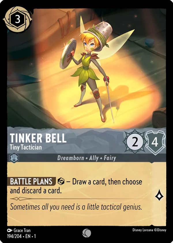 Disney Lorcana TCG: Tinker Bell, Tiny Tactician