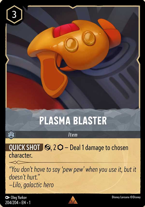 Disney Lorcana TCG: Plasma Blaster