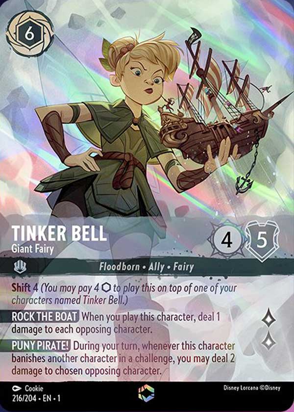 Disney Lorcana TCG: Tinker Bell, Giant Fairy