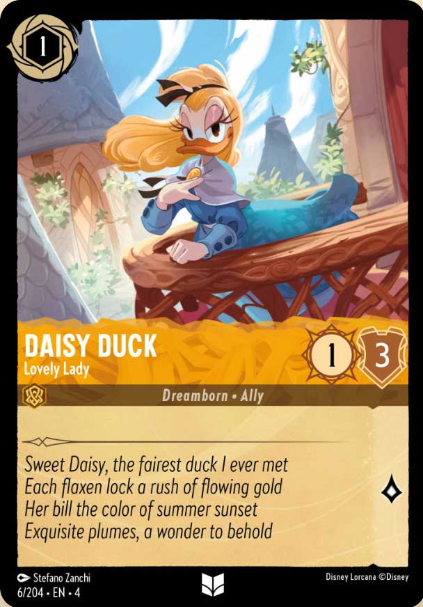 Disney Lorcana TCG: Daisy Duck, Lovely Lady