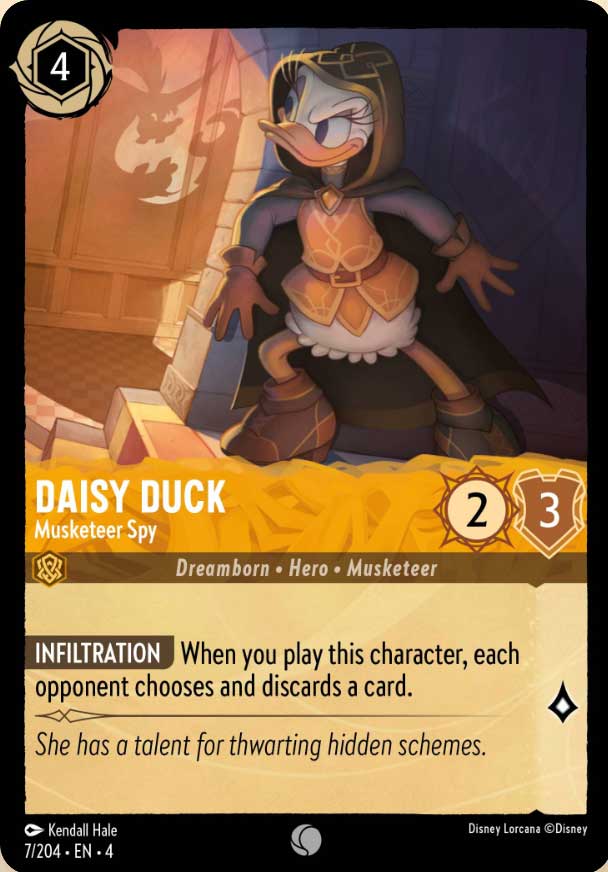 Disney Lorcana TCG: Daisy Duck, Musketeer Spy