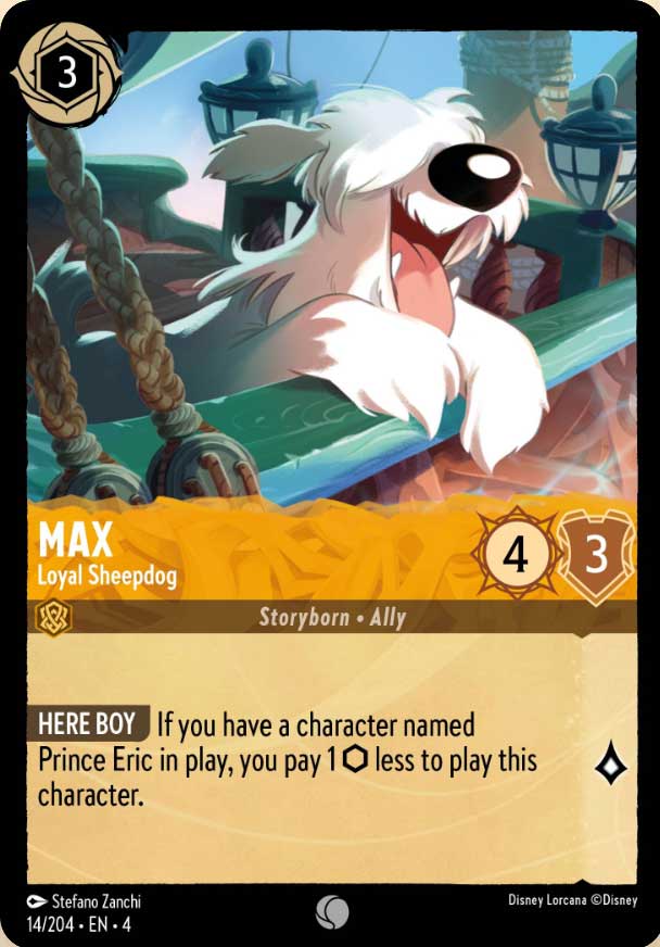 Disney Lorcana TCG: Max, Loyal Sheepdog