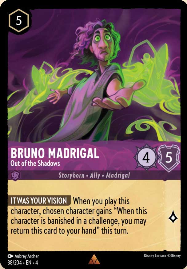 Disney Lorcana TCG: Bruno Madrigal, Out of the Shadows