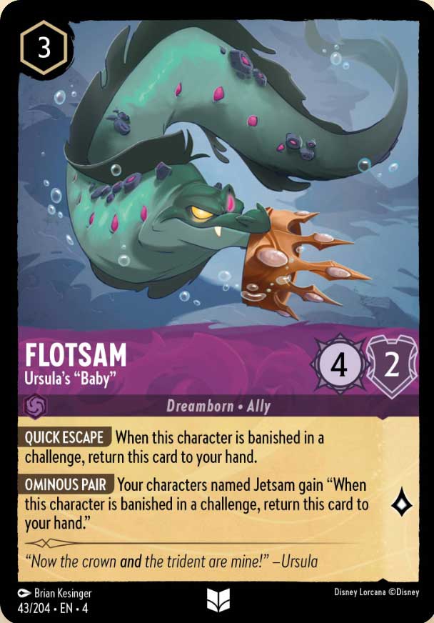 Disney Lorcana TCG: Flotsam, Ursula's 